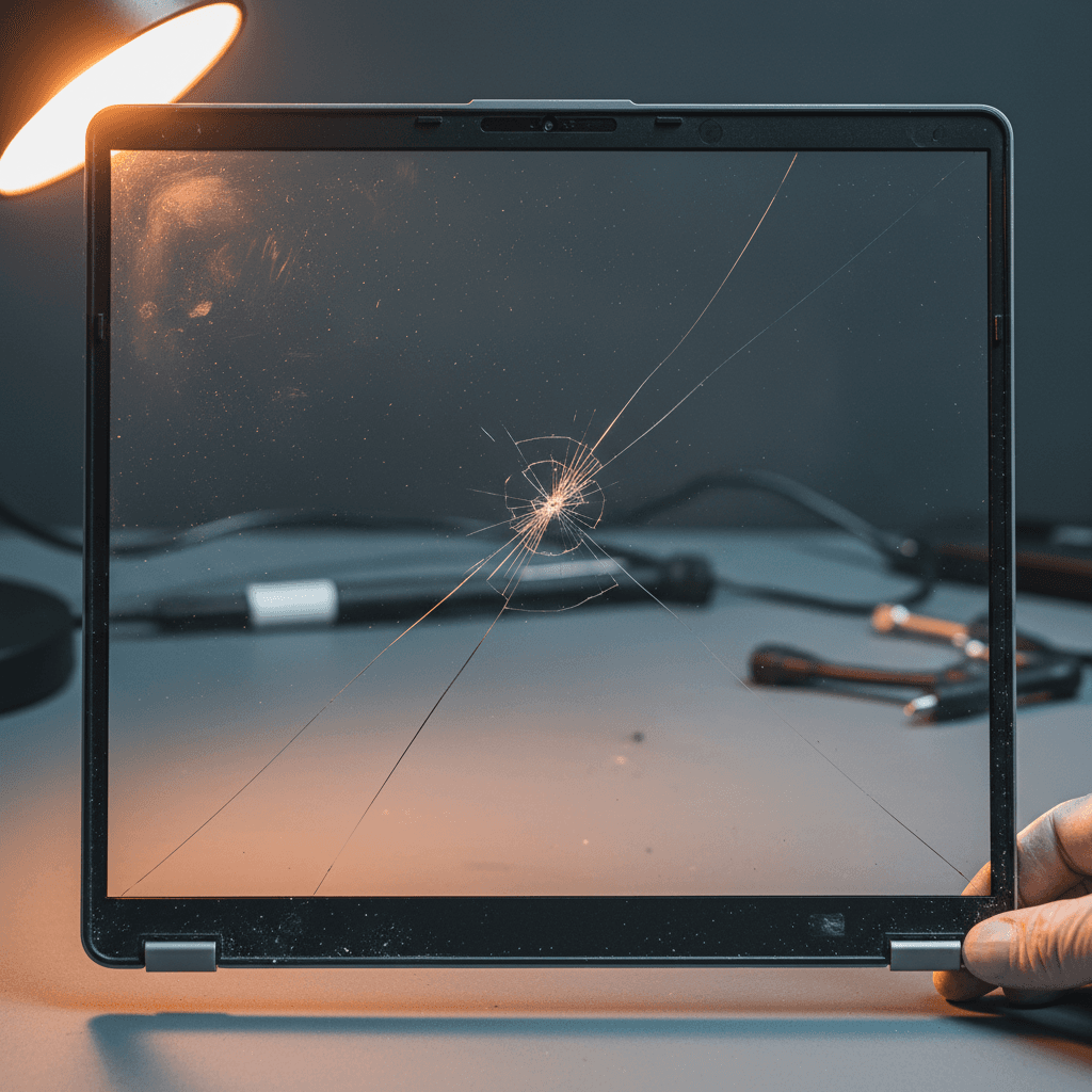 Laptop screen repair and replacement